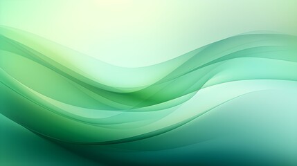 Dynamic Vector Background of transparent Shapes. Elegant Presentation Template in light green Colors