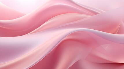 Obraz premium Dynamic Vector Background of transparent Shapes. Elegant Presentation Template in light pink Colors