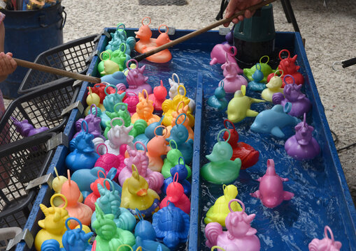P&ecirc;che aux canards f&ecirc;te foraine