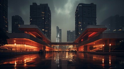 Chengdu city high building night photography ::10 , 8k, 8k render