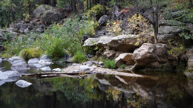 Oak Creek Canyon Near Sedona Arizona, America, USA.