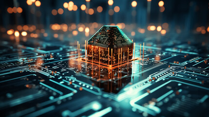 Cyber Security Data Centr. Protection Business Technology Privacy concept. 