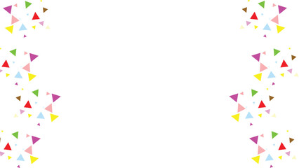 Triangles background vector. Retro pattern of geometric shapes. Colorful gradient mosaic backdrop consisting of colored triangles. Modern overlapping triangles. Modern abstract polygonal background.