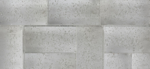 abstract background and texture of translucent glass cubes