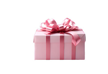 Gift box isolated on white background, PNG image