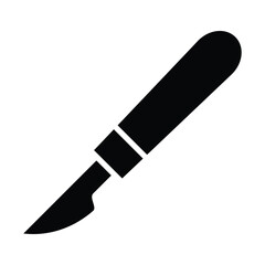 Scalpel icon design, illustration design