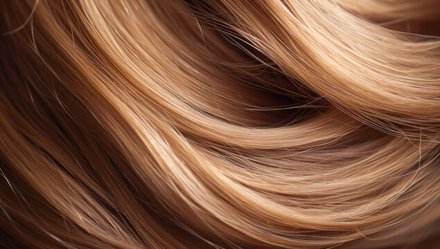 Closeup of a hair background for design and presentation
