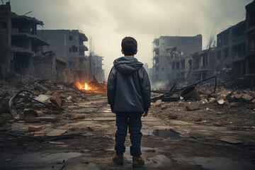 Echoes of Destruction: A Child's Perspective