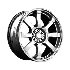 Obraz premium A silver rim on a black background