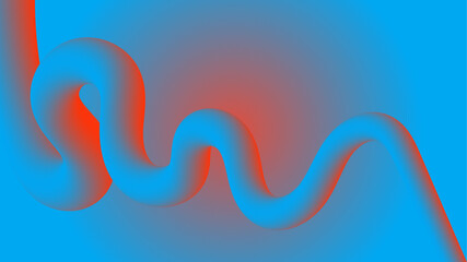 Abstract trendy 3d wavy fluid background wallpaper. Colorful gradient color 3d fluid liquid wallpaper background. Abstract 3d landing page template. Website concept, flyer, brochure, banner background