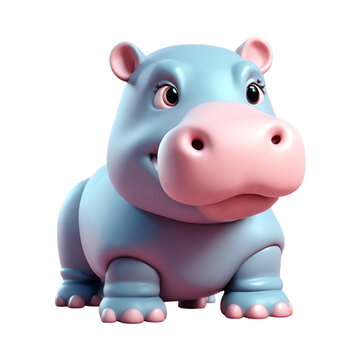 Huggable Hippo The Delightful World of Cartoon Hippo Toys