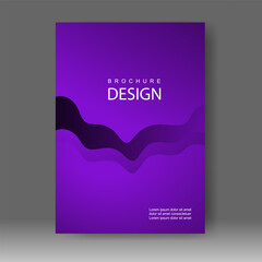 Book cover design modern technology style. Annual report. Brochure template, catalog. Simple Flyer promotion. magazine. Vector illustration