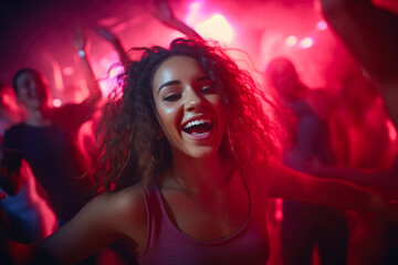 Nightlife Bliss: Youthful Energy on the Dance Wave