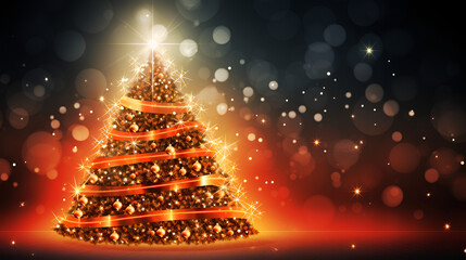 christmas tree with lights,abstract christmas tree,Radiant Glow: A Festive Abstract Christmas Tree,Abstract Radiance: Modern Twist on Christmas Tradition