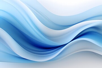 Fototapeta premium beautiful blue wallpaper with a smooth wave wallpaper, 3D digital wave structure of blue colors. blue wave with colorful swirls.