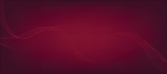 Abstract vector background with smooth color wave. Smoke wavy lines. Vector purple waves background