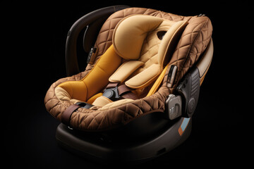 Child car seat for safe transportation of babies