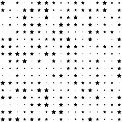 Fototapeta na wymiar Stars random pattern background. Vector illustration.