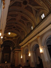 interior of the cathedral of st peter
