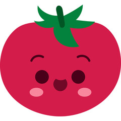 cute character vegetable