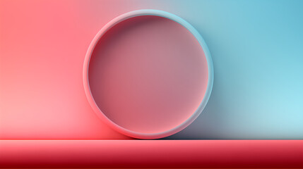 Minimalist abstract 3d Business background with spheres and copy space