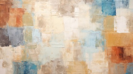 Grunge abstract background. Blue-orange rough and rusty old iron surface backdrop
