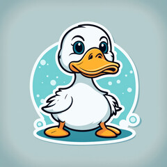 Naklejka premium funny animal, generated image