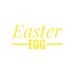 Easter Egg Holiday Quote Illustration