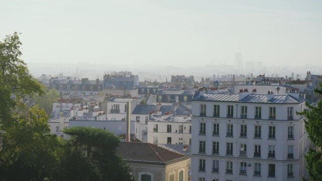 horizonte de edificios en la ciudad de Par&iacute;s