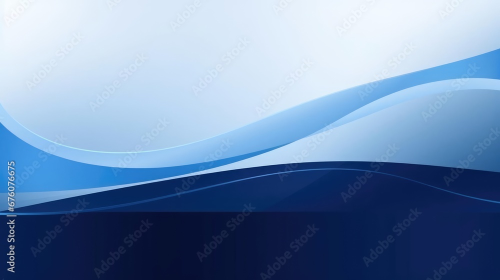 Poster blue line with white architecture futuristic background minimal concept vector illustration subtle d