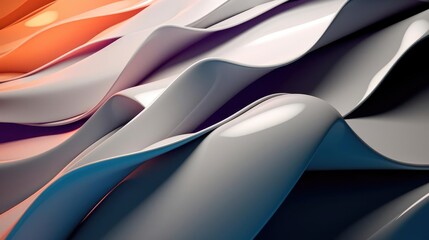 Beautiful Abstract 3D Background 