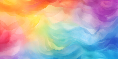 Colorful rainbow watercolor abstract background 