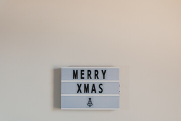 background of merry christmas copy space