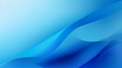 Obraz premium a blue abstract The light blue curved background and some blue lines adopt the webcore style. AI generative