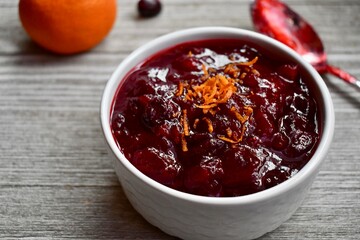 Cranberry sauce