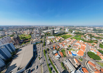 Sorocaba, vista aérea do Campolim