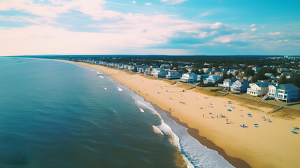 Rehoboth Beach Coastline