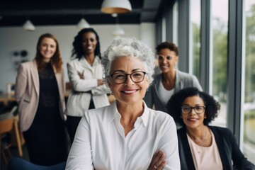 働く女性たち,Generative AI AI画像