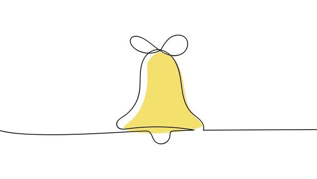 bell. the bell. ringing. sound. melody.Christmas. figure. icon. puzzle. color. . vector. line art.