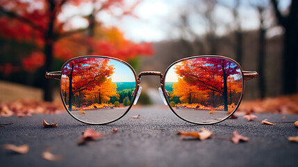 Visionary Focus: Crafting Clarity with Advanced Optical Technology - glasses, vision, clarity, focus, lenses, frames, eyewear, sight, sharpness [created with generative AI technology]