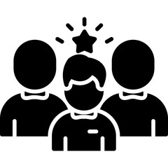 Obraz premium Leadership Icon