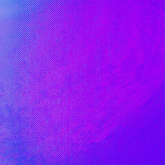 Purple, blue textured square background with copy space for text or your images