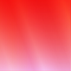 Reddish pink gradient square background with copy space for text or your images