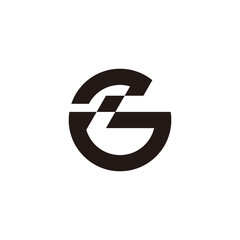 Modern letter G digital logo template