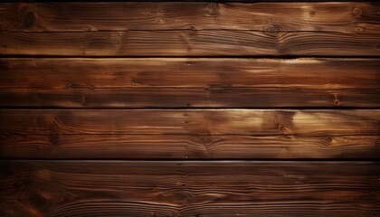 High quality close up of elegant dark wood texture background with top view perspective