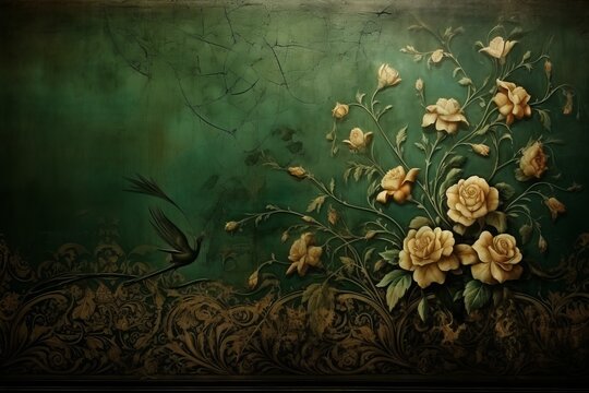 Reflection and Spirituality. Ramadans Profound Quote Surrounded by Delicate Florals