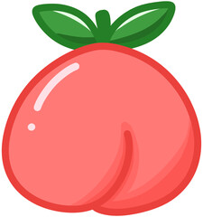 cartoon fruits and vegetables