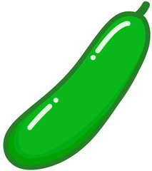 cartoon fruits and vegetables