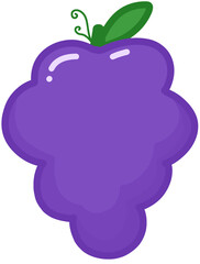 cartoon fruits and vegetables