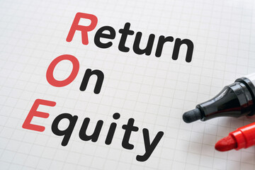 ROE（Return On Equity）のイメージ